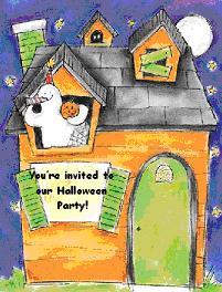 halloween invitation